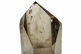 Smoky Quartz Crystal on Metal Stand - Brazil #209255-3